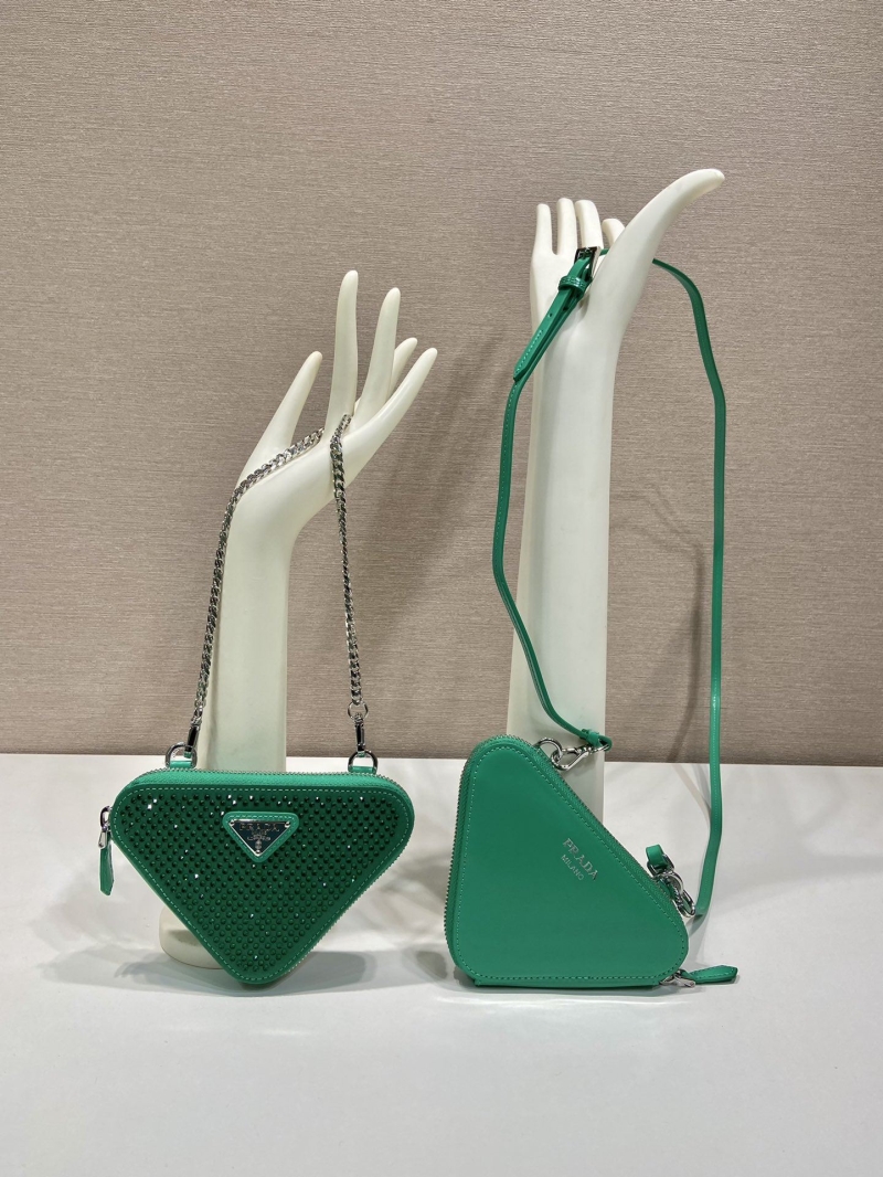 Pra*a triangle pouch